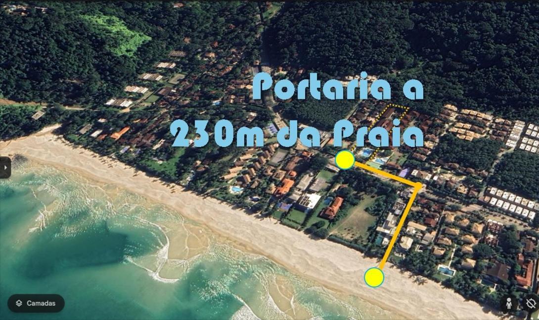 Sun Flat Maresias !! 2 Quartos Piscina Churrasqueira Wifi Estacionamento 230M Da Praia Sao Sebastiao  Exterior photo