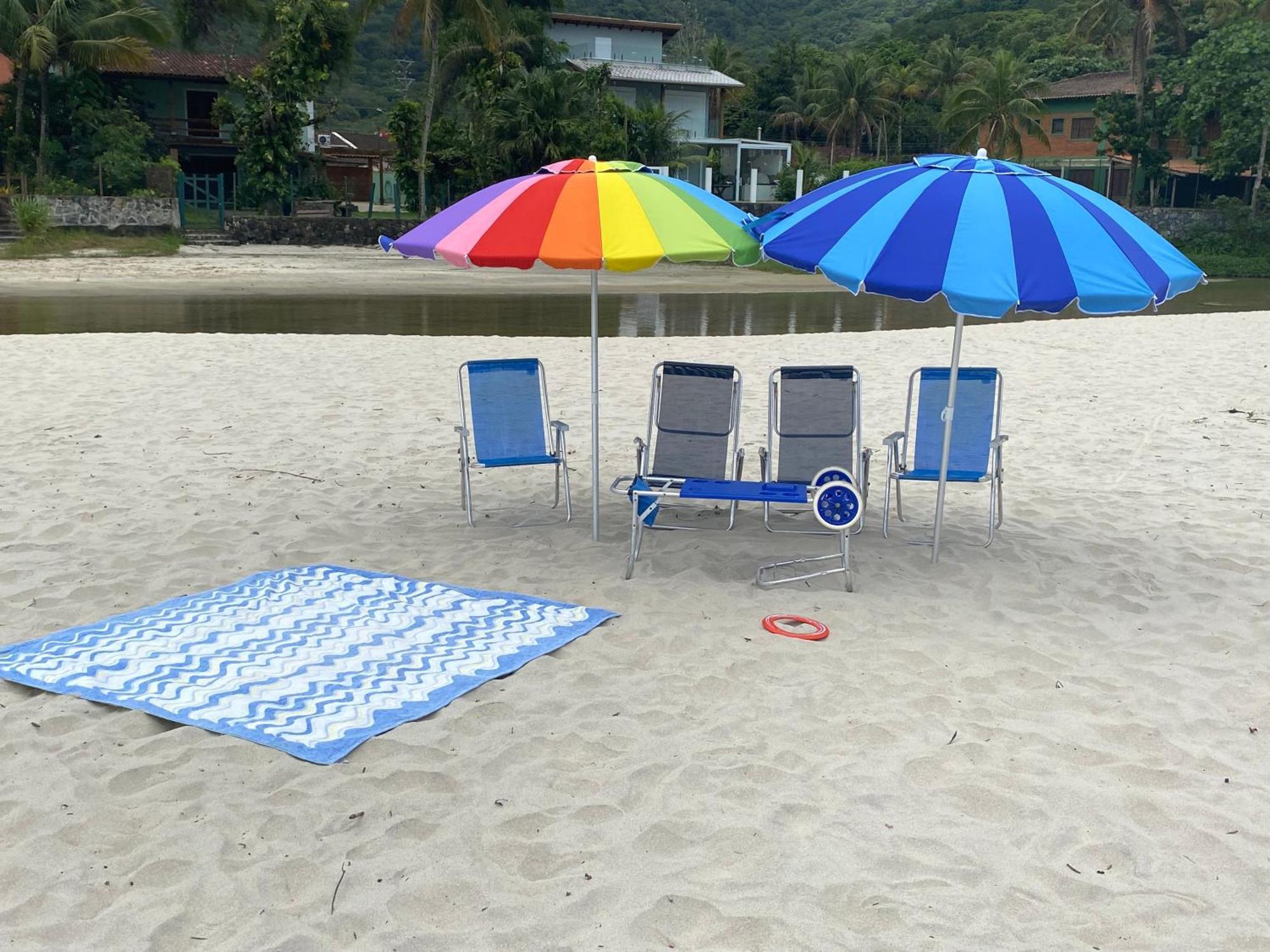 Sun Flat Maresias !! 2 Quartos Piscina Churrasqueira Wifi Estacionamento 230M Da Praia Sao Sebastiao  Exterior photo